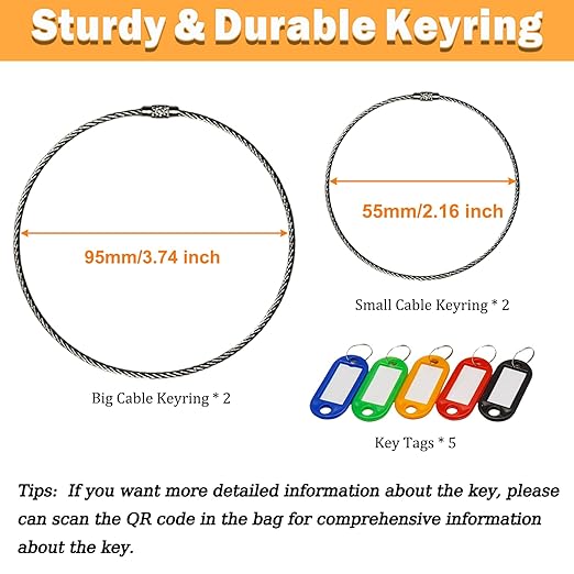 75 Non-Duplicated Heavy Equipment Key Set, Construction Equipment Ignition Master Keys fits CAT Caterpillar Bobcat JCB John Deere Case Kubota Volvo Komatsu Takeuchi Hyster Jlg Yanmar