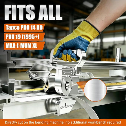 10379 PRO Cut-Off Tool with Case, On-Brake Cutter Compatible with PRO 14 HD & PRO 19, for Roofing, Siding & Sheet Metal Work