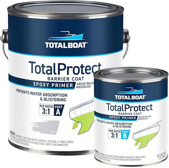 TotalBoat TotalProtect Epoxy Barrier Coat System (Gray, Gallon)