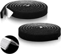 2 Pcs Metal Roofing Universal Vented Ridge Closure Strips 2 W x 20' l (40'l Total) Roof Panel Closure Self Adhesive Felt Tape Waterproof Windproof Seal for Metal Panels Insulation Weather Barrier