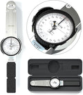 Dial Torque Wrench, 0.3-3 N.m Dial Torque Wrench, 1/4 inch pound Dial Torque Wrench, Precision Torque Meter, Division 0.03 N.m, Accuracy ±3%