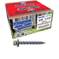 Metal Roofing Screws: (2000) 10 x 1-1/2" Patina Green Hex Head Sheet Metal Roof Screw. Self Starting Metal to Wood siding Screws. EPDM Washer. Colored Head