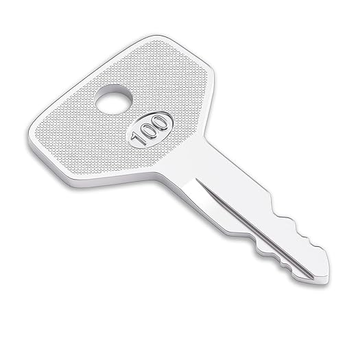 Kubota RTV1100 - S8077 36919-75190,10 Pcs Kubota Tractor Key for M Series L3600DT-C L4200DT-C