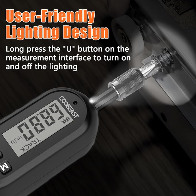 38pcs Digital Torque Screwdriver 1/4" Drive(1.01-106.2in-lbs/0.11-12Nm) | Buzzer&LED Indicator,Torque Wrench Screwdriver Set,Inch Pound Torque Screwdriver,for Gunsmithing,Scope Mounting