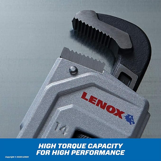 LENOX Aluminum Pipe Wrench, 14 Inch (LXHT90614)