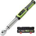 Digital Torque Wrench 3/8" Drive-1.5-99.6Ft.Lb for Car Motorcycle | Electronic Torque Wrench(2-135N.m), Vibration Buzzer LED Indicator,±2% Accuracy 5 Units for Bike Auto Tire Repair DIY
