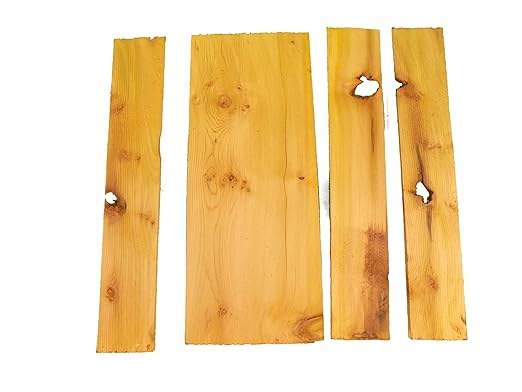 18" #4 Undercourse Cedar Kiln Dried Sidewall Shingle 1 Square Carton, Natural