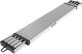 Garvee Aluminum Work Plank with Anti-Slip Texture, 8-13 ft Telescoping Plank, 440 Lb Capacity Heavy-Duty Scaffolding Platform, Portable Ladder Accessory for Indoor & Outdoor Work