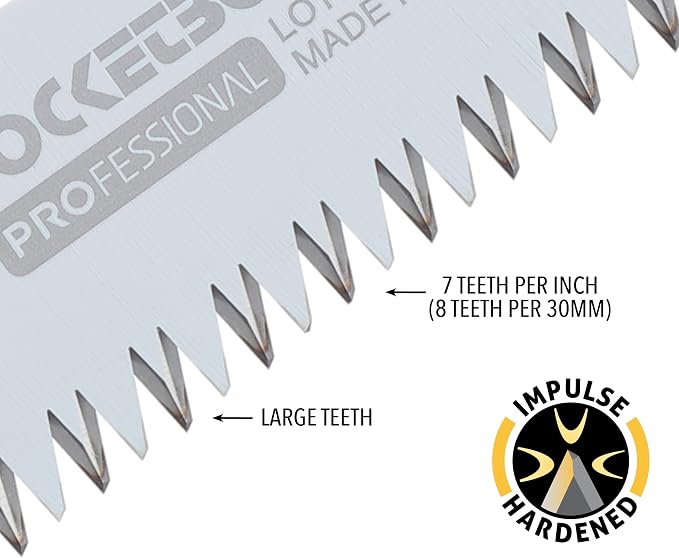 Silky Professional Series PocketBoy Folding Saw 130mm Large Teeth (346-13)