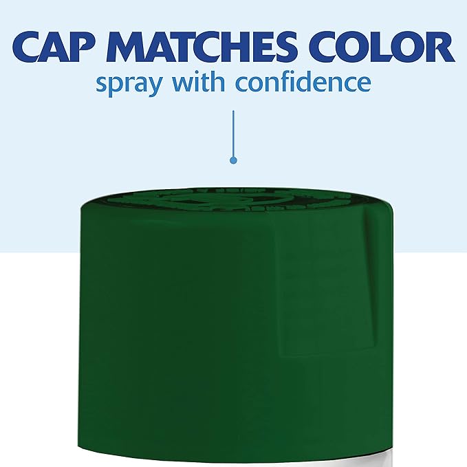 Rust-Oleum 383200-6PK Painter's Touch 2X Ultra Cover Spray Paint, 12 oz, Satin Seaweed, 6 Pack