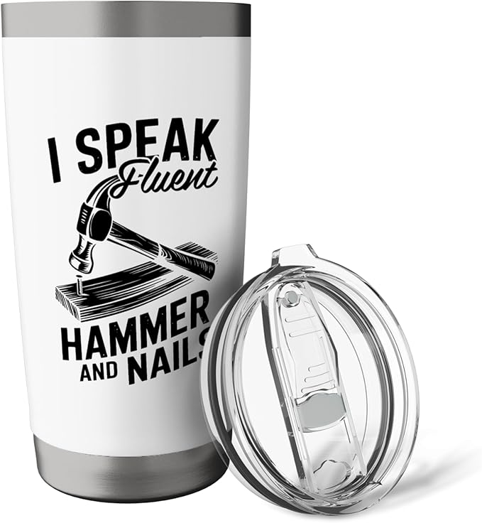 Carpentry Wood - Furniture Woodwork Carpenter Stainless Steel Insulated Tumbler