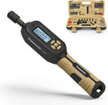 Digital Torque Screwdriver 1/4 Drive, 2.66-70.81 in·lb (0.3-8N.m) Inch Pound Torque Screwdriver Digital with Buzzer & LED Indicator, 45 In 1 Gun Torque Screwdriver Set