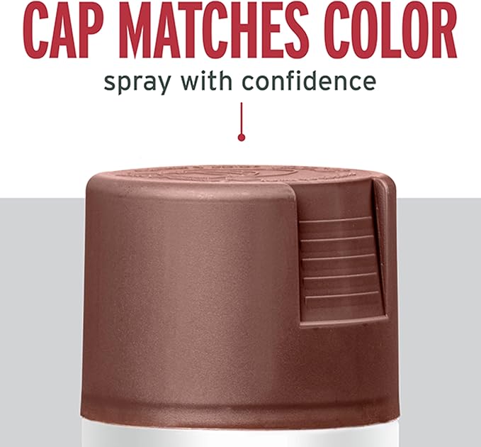Rust-Oleum 214085 Stops Rust Spray Paint, 12 oz, Flat Brown