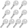 Heavy Equipment Keys, 10 Pack 455 Scissor Lift Keys fit Skyjack Lifts, New Genie Lifts, Boom Lifts Scissor Compatible with Boo-m Lifts Scissor Lift Gen-ie Skyjack Te-rex JL-G Snor-kel Upright