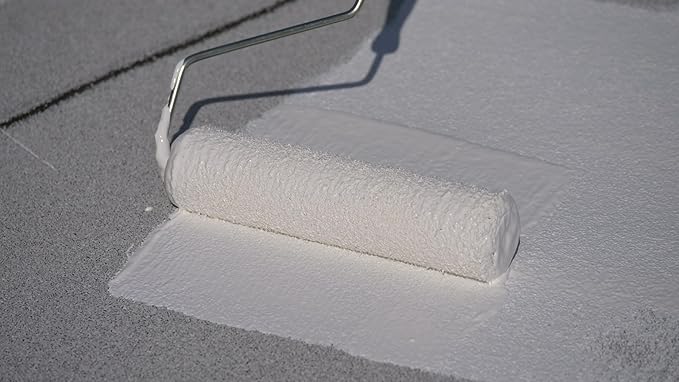 Rust-Oleum 710 Elastomeric Roof Coating, Gallon, White, 2 Pack