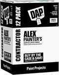 DAP Alex Painter's Acrylic Latex Caulk, White, 10.1 fl oz, 18670