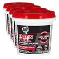 DAP Fast 'N Final Lightweight Spackling, White, 8 Oz (7079812140), (Pack of 4)