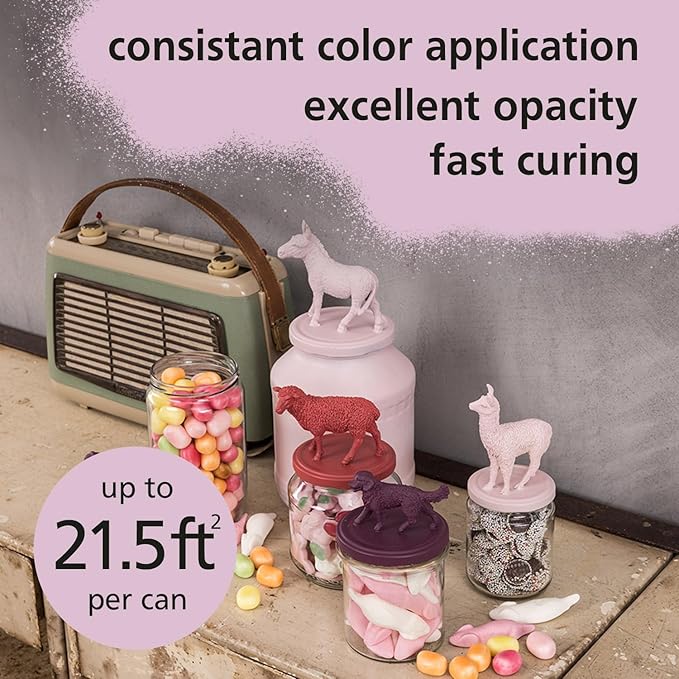 Rosa Sky Spray Paint | Water based & Odorless | Eco-Friendly & Vegan | Weather & UV-Resistant | For all Substrates | Fast Drying with High Coverage | For Indoor/Outdoor Use