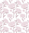 Hopepak Peel and Stick Wallpaper Floral Contact Paper Pink Wall Paper Modern Self Adhesive Removable Vinyl Wallpaper for Bedroom 17.3" x 78.7"
