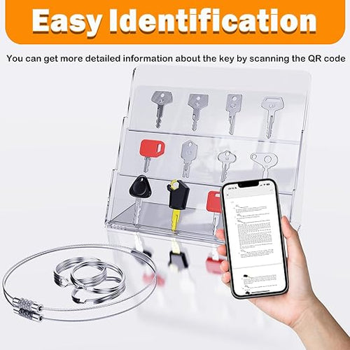 12 Heavy Equipment Keys Master Set, Construction Ignition Keys for CAT Caterpillar 5P8500 JCB 14607 Takeuchi H806 Hitachi John Deere Hyster 166 Komatsu 787 Volvo