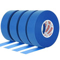4 Rolls Blue Painters Tape, 1Inch x 55 Yards - Multi-Surface Masking Tape for Wall Painting & DIY Home Use