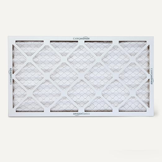 Amazon Basics MERV 5 AC Furnace Air Filter, 14x25x1 inches, 6-Pack (Actual size: 13.75" x 24.75" x 0.75")