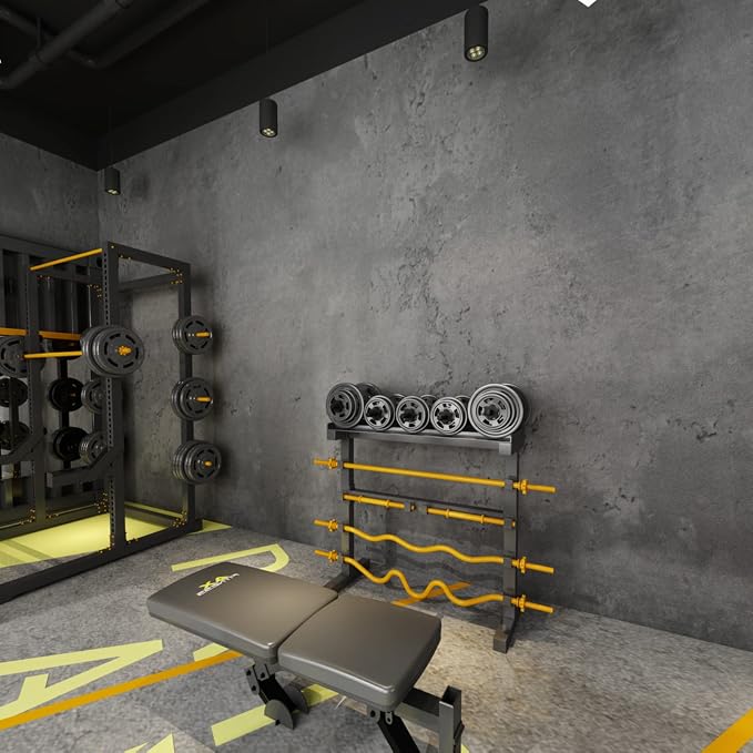 3YECAO 31"×1181" Extra Wide Big Thick Darker Grey Black Concrete Wallpaper Peel and Stick Removable Matte Textured 3d Dark Gray Concrete Cement Contact Paper for Store Coffee Room Gym Bedroom Bathroom