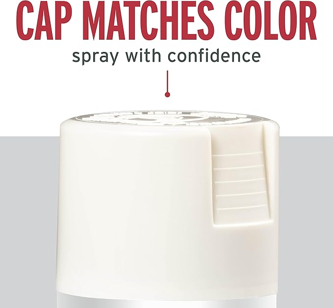 Rust-Oleum 7789830 Stops Rust Spray Paint, 12 oz, Gloss Canvas White