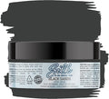 Dixie Belle Silk All-in-One Mineral Paint - Black Sands (4oz) - Gray Black Water Based Built-In Primer + Topcoat for Wood + Metal - Durable Furniture Paint - Low Reflective Finish