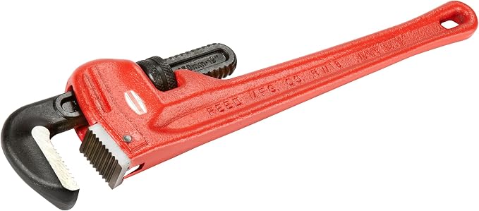 REED RW8 8" Heavy-Duty Pipe Wrench