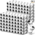 Leumoi 300 Pcs 4 Inch Mini Paint Roller Cover 1/2" Nap Small Microfiber Roller Covers Home Repair Tools House Household Supplies Kit (Gray, White)