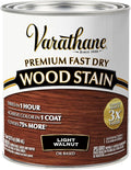 Varathane Premium Fast Dry Wood Stain | 1 Hour Dry Time | 1 Coat Color | Interior Wood Stain | Furniture, Cabinets, Doors, Trim | Quart | Light Walnut