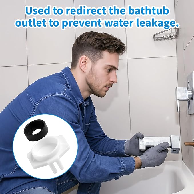 6 Sets 101237 Tub Spout Repair Kit - Moen-3800 Cup Seal & Diverter Gate Replacement Set for Plumbing Fixture & Faucet, 3800 Tub Spout Diverter Repair Kit for Bathtub/Shower Faucet