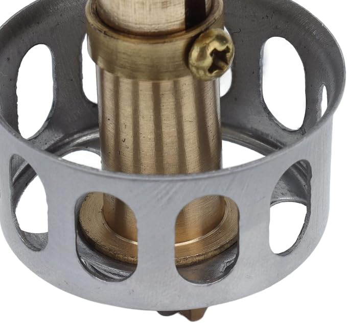 Bathroom Folding Drain Filter - Copper & Stainless Steel, Push-Pull Bounce Core, Clog Prevention for Shower & Sink, & Easy to Clean