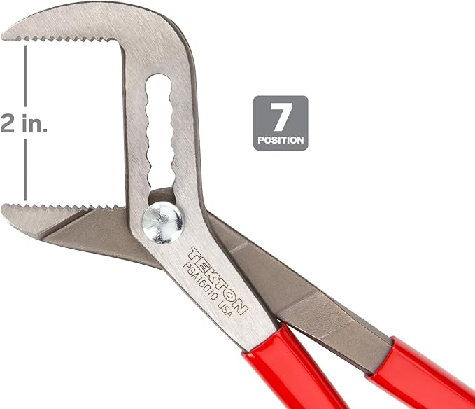 TEKTON Angle Nose Slip Joint Pliers Set, 3-Piece | PGA16103