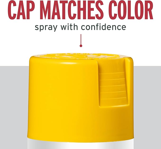 Rust-Oleum 7747830 Stops Rust Spray Paint, 12 oz, Gloss Sunburst Yellow