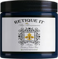 Renaissance Chalk Finish Paint - Black Indigo 1 Pint (16oz) - Chalk Furniture & Cabinet Paint - Non Toxic, Eco-Friendly, Superior Coverage