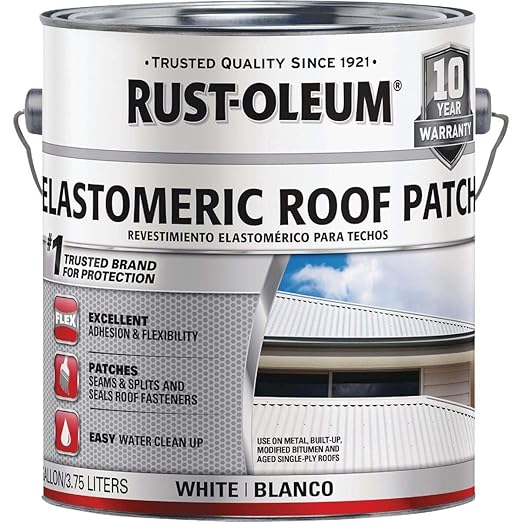 Elastomeric Sealant,0.9 gal,White