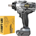 1/2" Cordless Impact Wrench 1110 Ft-lbs Compatible with DeWalt 20V Battery | DIYtoolifz Brushless High Torque Impact Driver with LED Light, Electric Gun for Car, Truck, Mower, Bare Tool