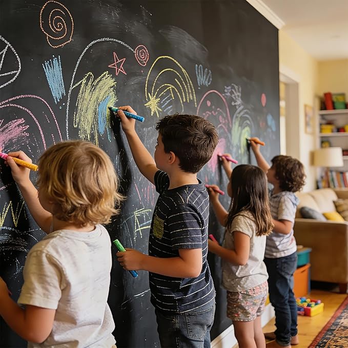 Whiteboard Paint, 16 Oz - Chalkboard Paint Ideal for Creating DIY Menu Boards, Drawing Walls & Office Planners with This Classic Chalk Board Paint's for Home & Business Use (White, 16 oz)