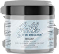 Dixie Belle Silk All-in-One Mineral Paint - Wharf (16oz) - Neutral Gray Water Based Built-In Primer + Topcoat for Wood + Metal - Durable Furniture Paint - Low Reflective Finish