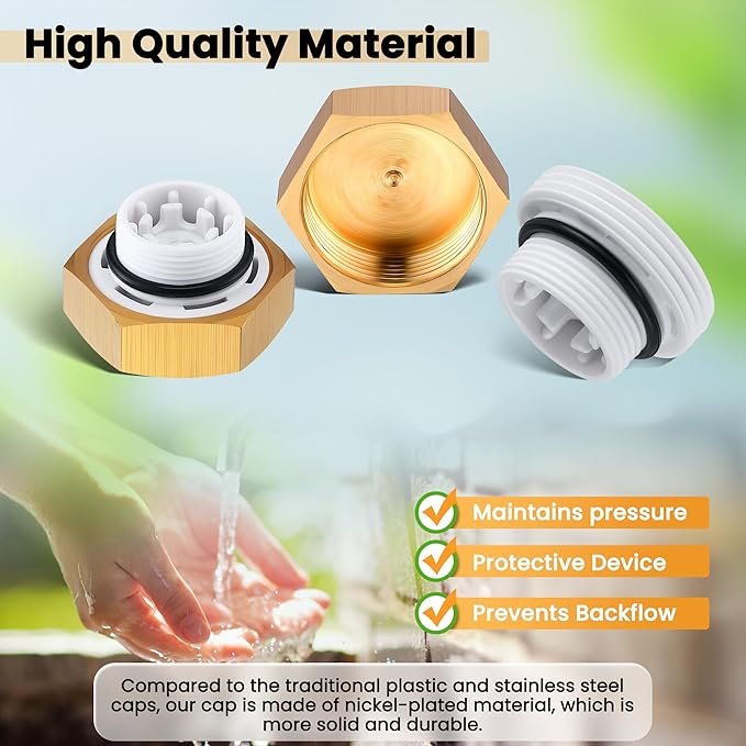 1 Pack Anti Siphon Valve Repair Kit, Vacuum Breaker Fix Set Compatible with Legend Valve LEG-108-903 T550 T550A, Frost Free Faucet Repair Kit for Outside Faucet Fix