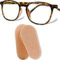 GMS Optical Symmetrical Self-Adhesive Soft Foam Nose Pads for Glasses, Sunglasses, and Eye-Wear, and More - Great for Plastic Frames – 15mm (5 Pair, Peach)