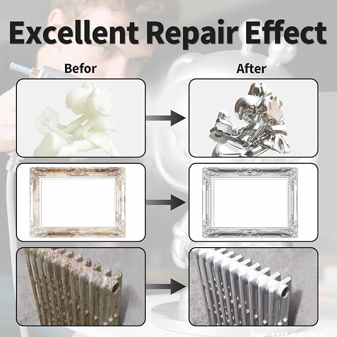 Liquid Liquid Paint - Alcohol-Based Airbrush Paint - High Gloss Finish Silver 4 Fl Oz