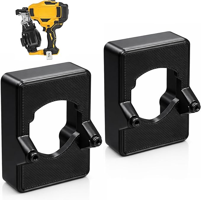 Vinyl Siding Adapter Tips for DeWalt DCN45RN Roofing Nailer (2 Pack Horizontal), Compatible with DCN45RNB & DCN45RND1, Roofing Nailer Siding Attachment for Precise Installation