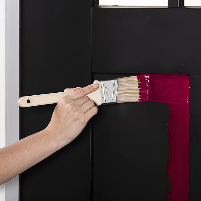 Rust-Oleum 369385 Advanced Dry Door & Trim Paint, Quart, Satin Cranberry