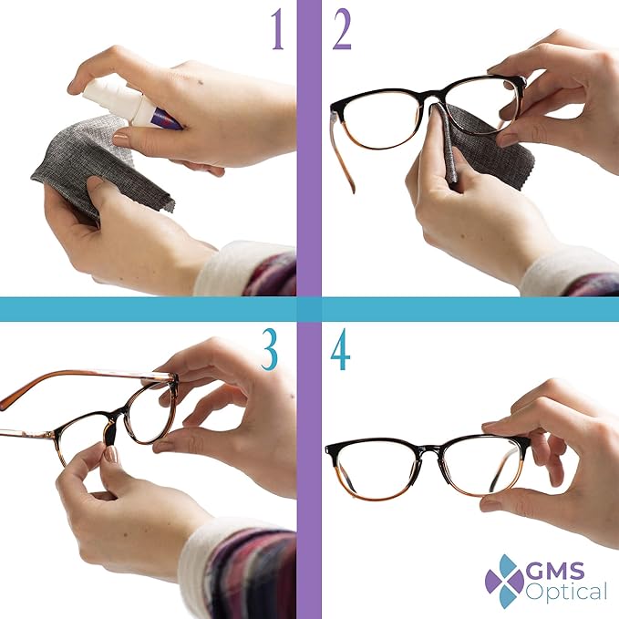 GMS Optical Symmetrical Self-Adhesive Soft Foam Nose Pads for Glasses, Sunglasses, and Eye-Wear, and More - Great for Plastic Frames – 15mm (15 Pair, Peach)