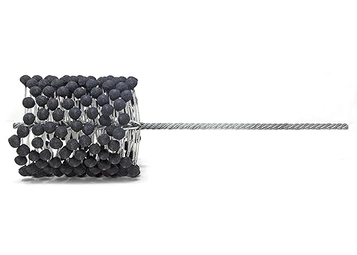 Brush Research GBD61212 FLEX-HONE®, 6-1/2" (165mm) Diameter, 120 Grit, Silicon Carbide, For Mild Steel, Stainless Steel Cast Iron and Softer Ferrous Materials