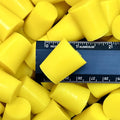 High Temp Masking Supply .718" x .937" (3/4 x 15/16) Silicone Rubber Plugs - Tapered Stoppers for Powder Coating, Painting, Automotive, Crafts, DIY - Non-Toxic, Flexible, Reusable STP3 (10 Pack)