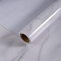 Beige White Marble Contact Paper Peel and Stick Countertops Waterproof 24x354 inch Glossy Marble Wallpepr Removable Self-Adhesive Vinyl Decor Paper for Kitchen Cabinet Furniture Refurbishment